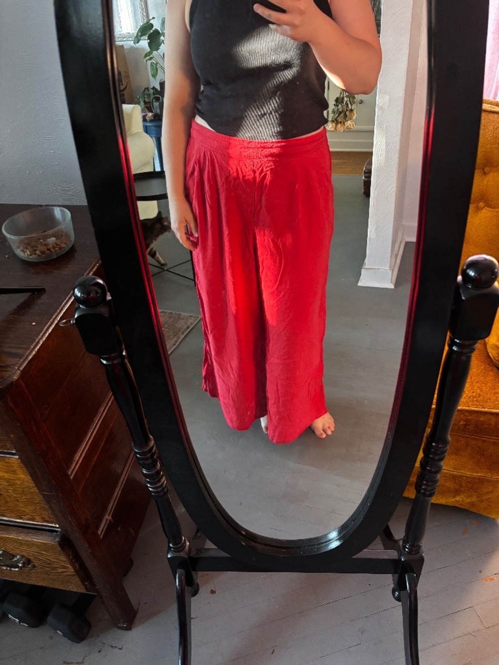 A New Day Red Pants